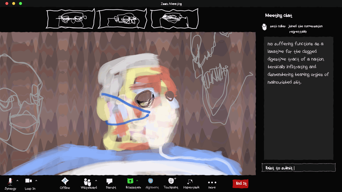 Animated output from Nameless Dread