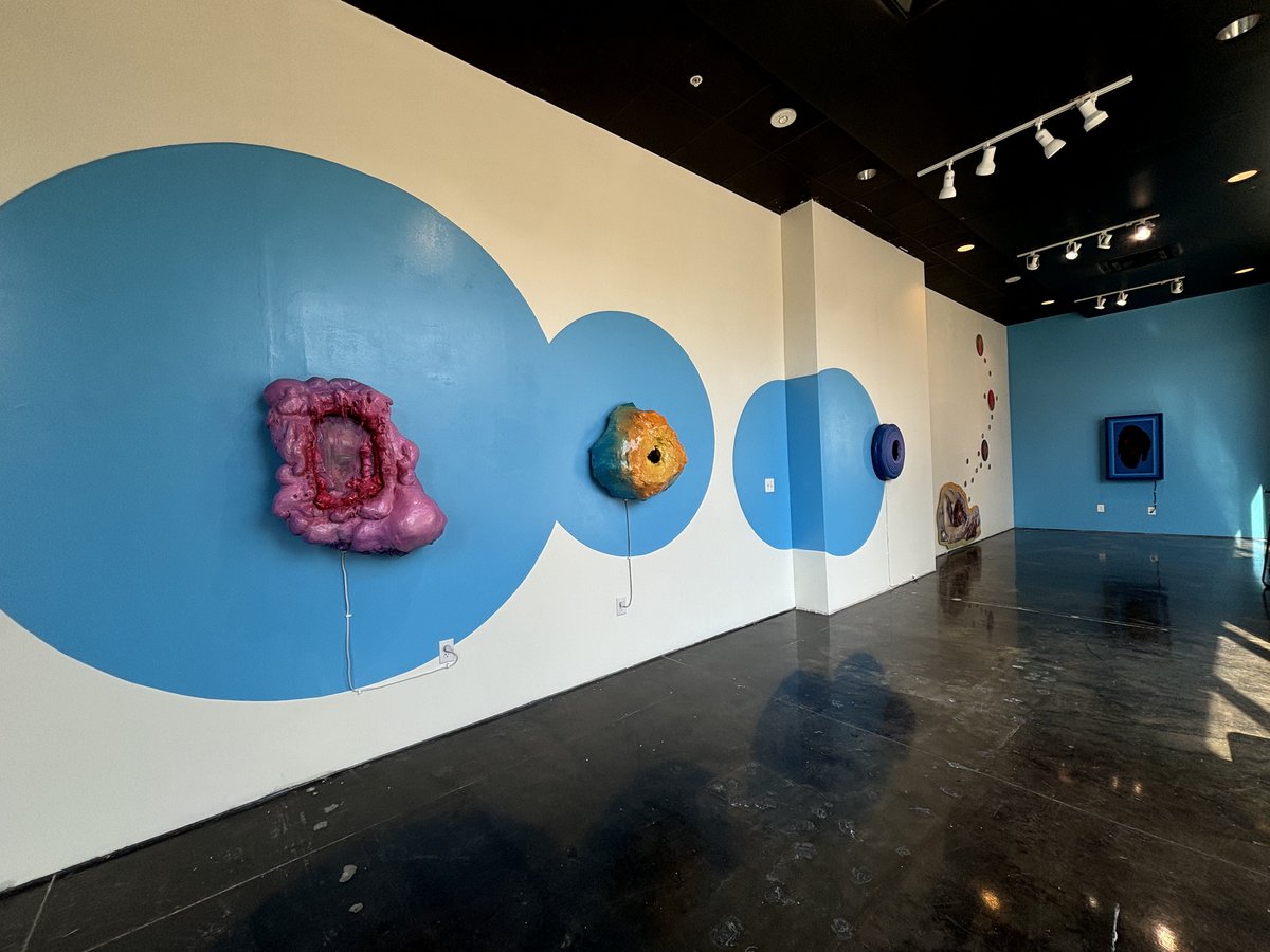 Synthetic Symbiosis - Wide installation view