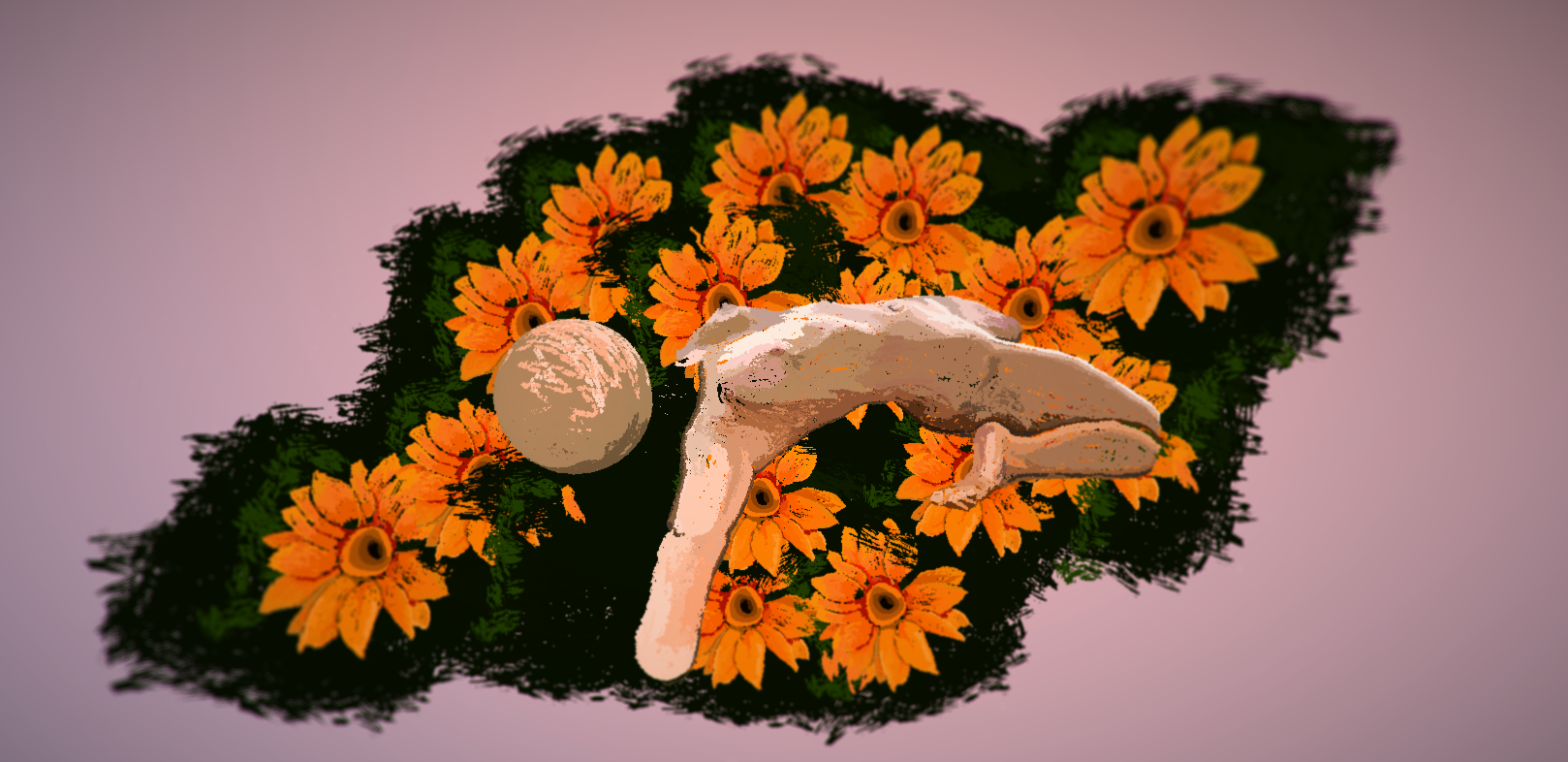 VR scene from The Waiting Room