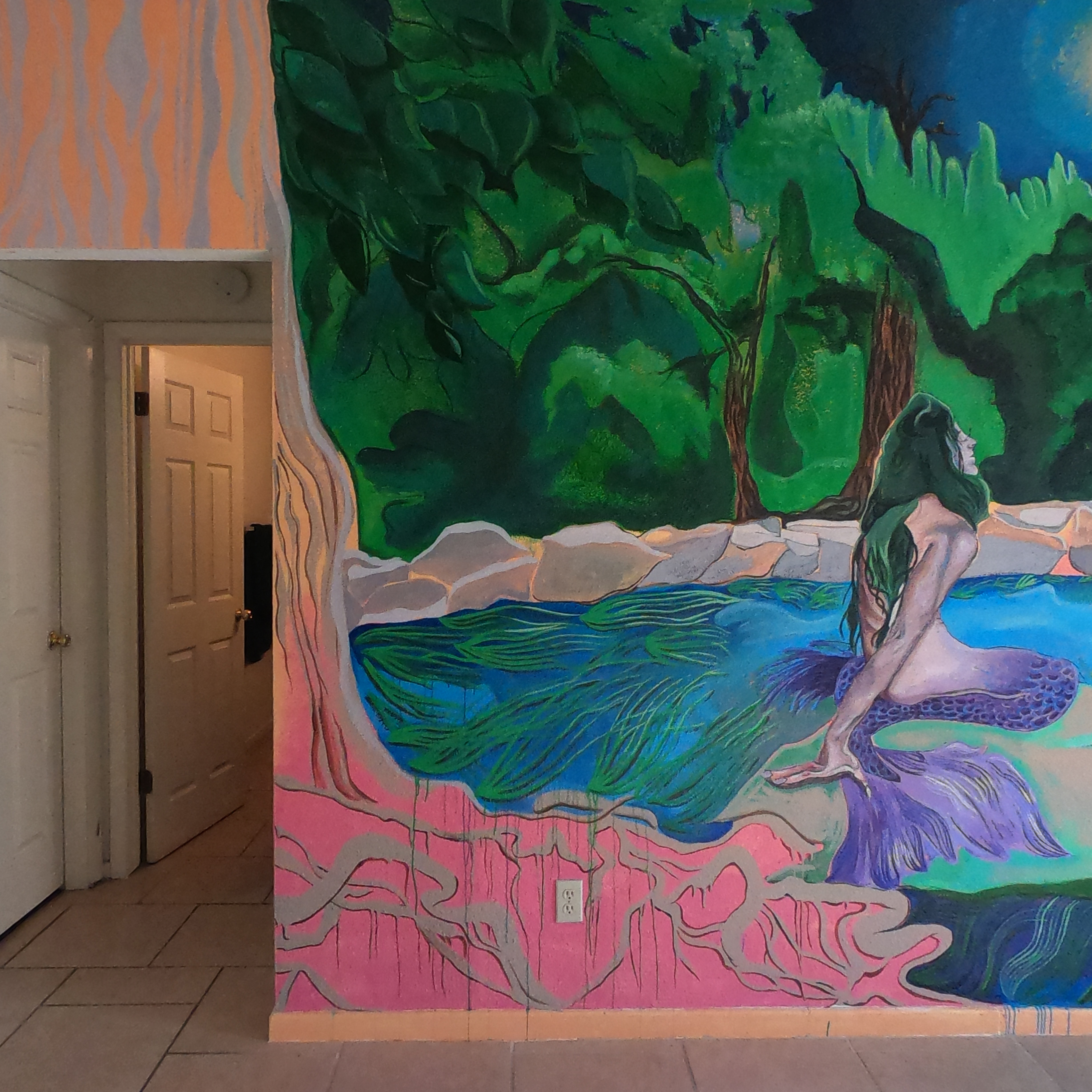 Angle view showcasing metallic accents